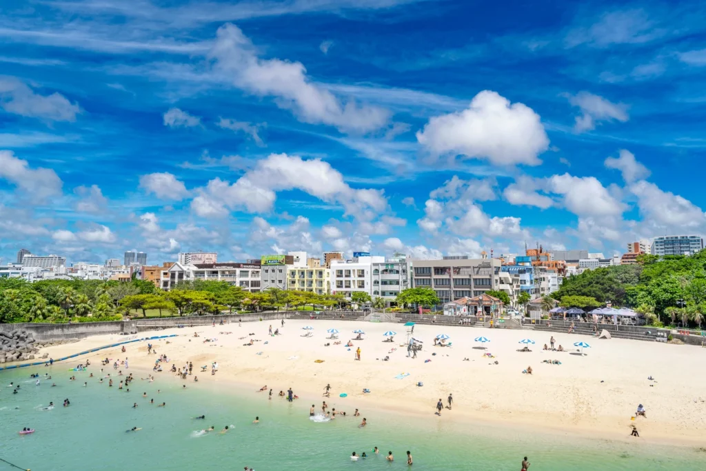 Naminoue Beach on June 15, 2025, in Okinawa