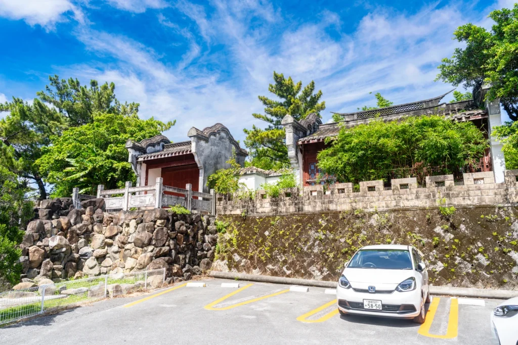 View of Fukushu-en on June 15, 2025, in Okinawa