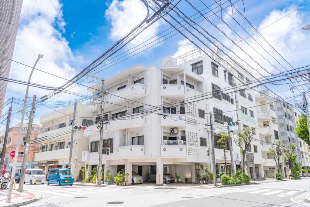 Intersection in Miebashi on June 15, 2025, in Okinawa