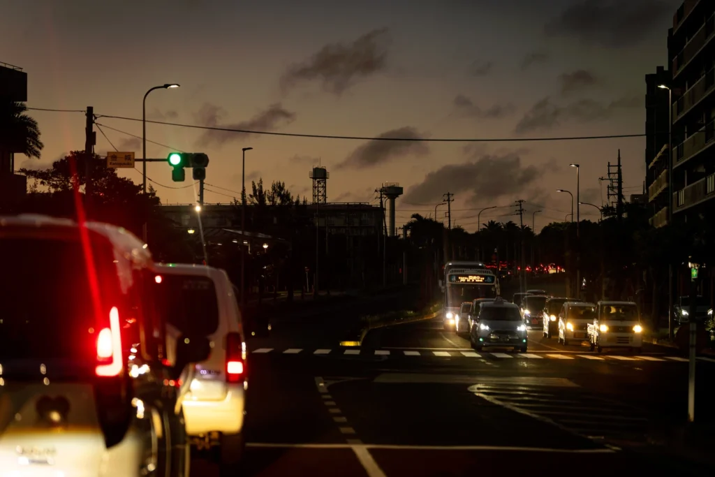 Weather in Okinawa on June 16, 2025, Naha on the way home from work