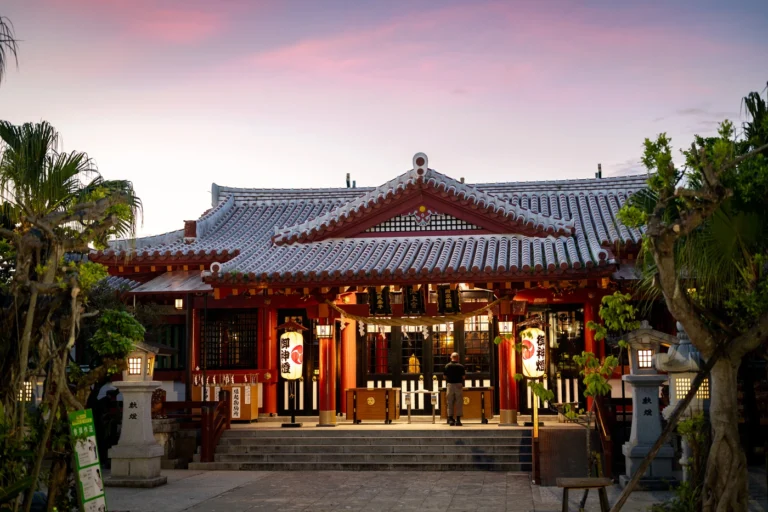 Naminoue Shrine at Sunset, Okinawa Weather, 25th June 2025