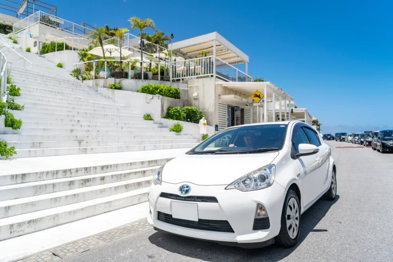 Okinawa Rent-a-Car Toyota Aqua Umikaji Terrace