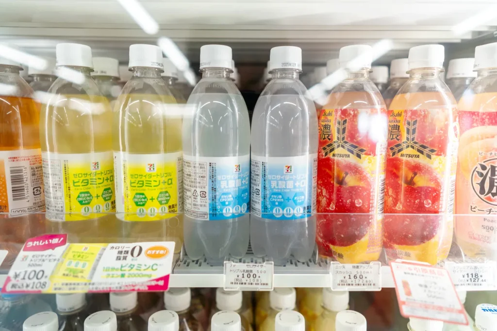 沖繩天氣 2025年8月29日 7-Eleven的零卡汽水。