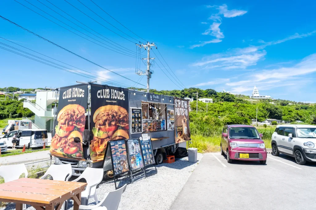 古宇利島 Nobi 漢堡餐車