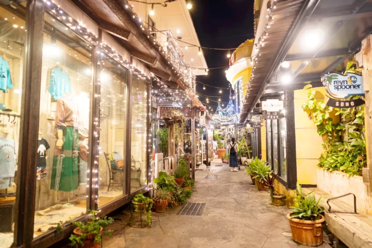 Okinawa Weather on 19th September 2025: Night View of American Village