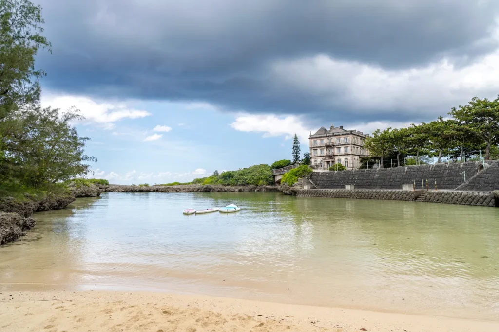德国文化村海滩景色