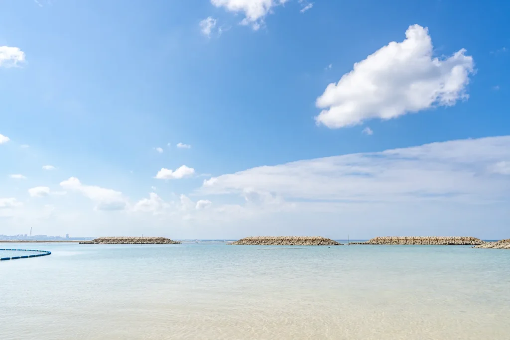 The view of Sunset Beach