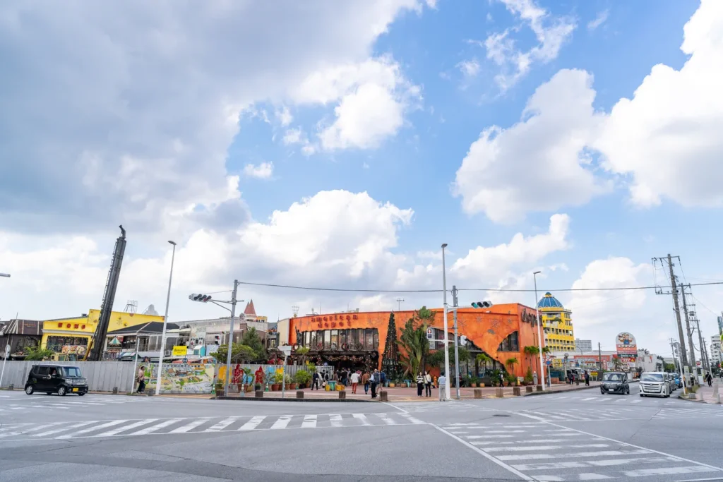 The afternoon view of Depot Island