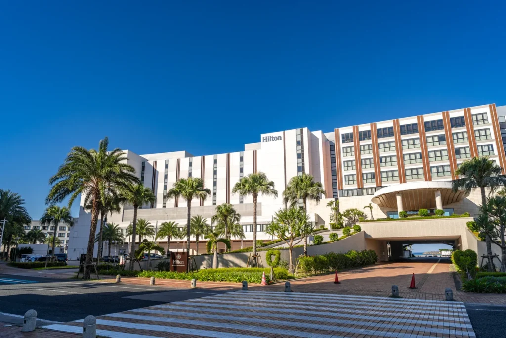 Morning at Chatan Hilton Resort