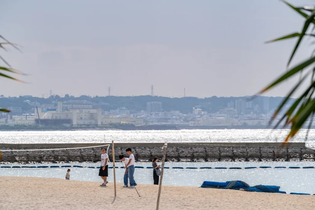 The view of Sunset Beach