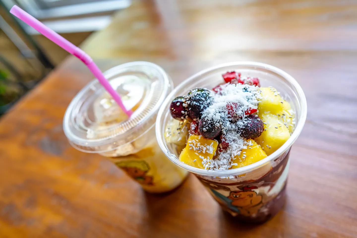 Açaí sherbet